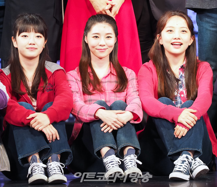 뮤지컬 '넥스트 투 노멀' 프레스콜(왼쪽부터 이정화, 이서영, 이아진) 2022.05.26 사진 ⓒ아트코리아방송 이용선 기자