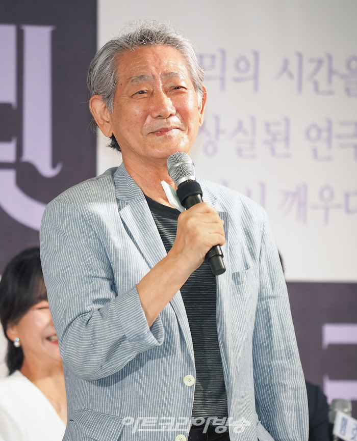 연극 '햄릿' 제작발표회(전무송) 2022.05.25 사진 ⓒ아트코리아방송 이용선 기자