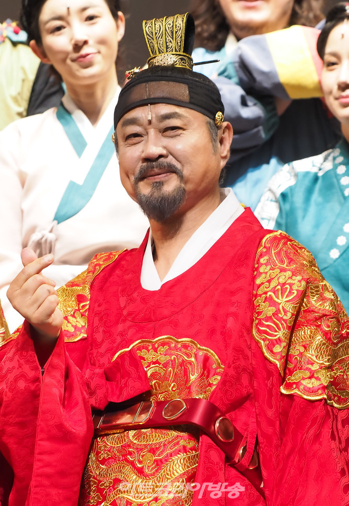 연극 '여도' 프레스콜(세조 역 곽은태). 2022.05.27 사진 ⓒ아트코리아방송 이용선 기자