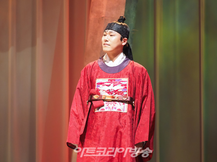 연극 '여도' 프레스콜(한명회 역 이동준). 2022.05.27 사진 ⓒ아트코리아방송 이용선 기자