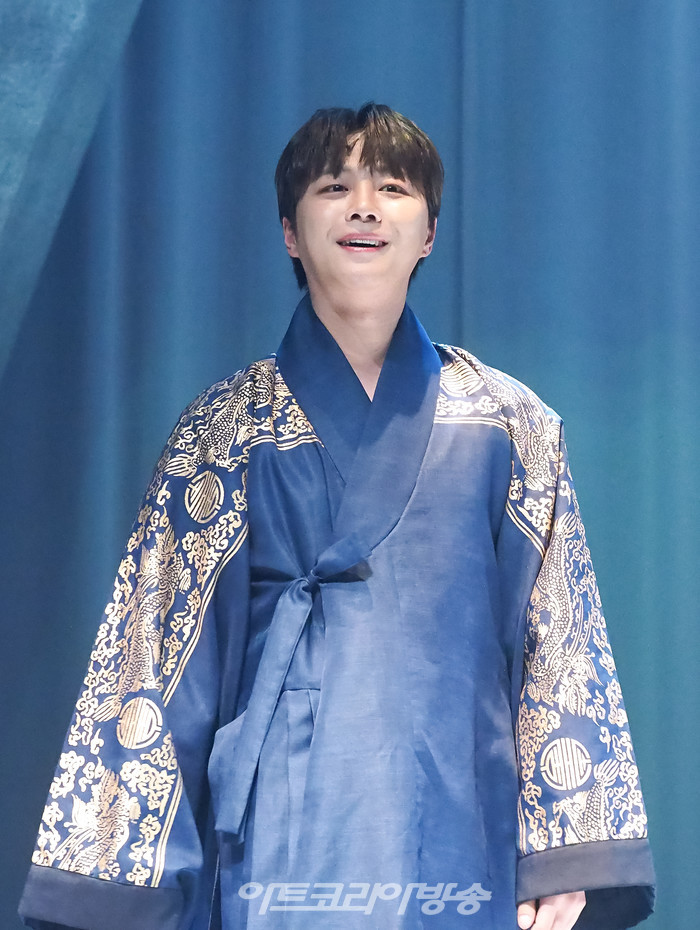 연극 '여도' 프레스콜(단종 역 이의진). 2022.05.27 사진 ⓒ아트코리아방송 이용선 기자