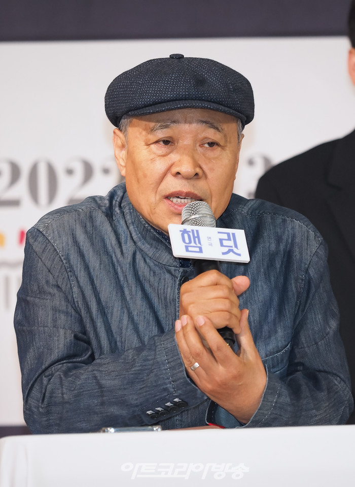 연극 '햄릿' 제작발표회(손진책 연출) 2022.05.25 사진 ⓒ아트코리아방송 이용선 기자