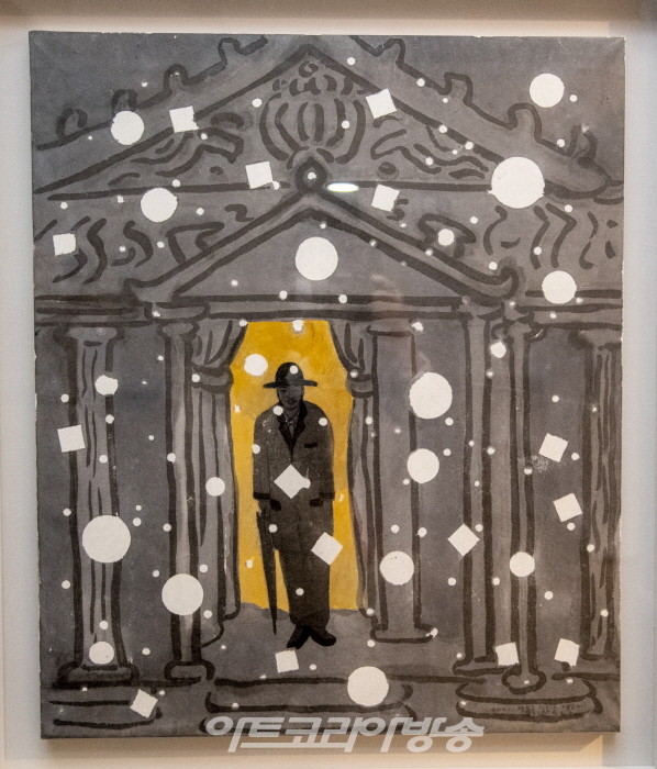 신하순 개인전 '오늘 하루-나무, 탑, 사람'