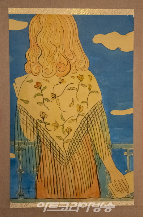 신하순 개인전 '오늘 하루-나무, 탑, 사람'