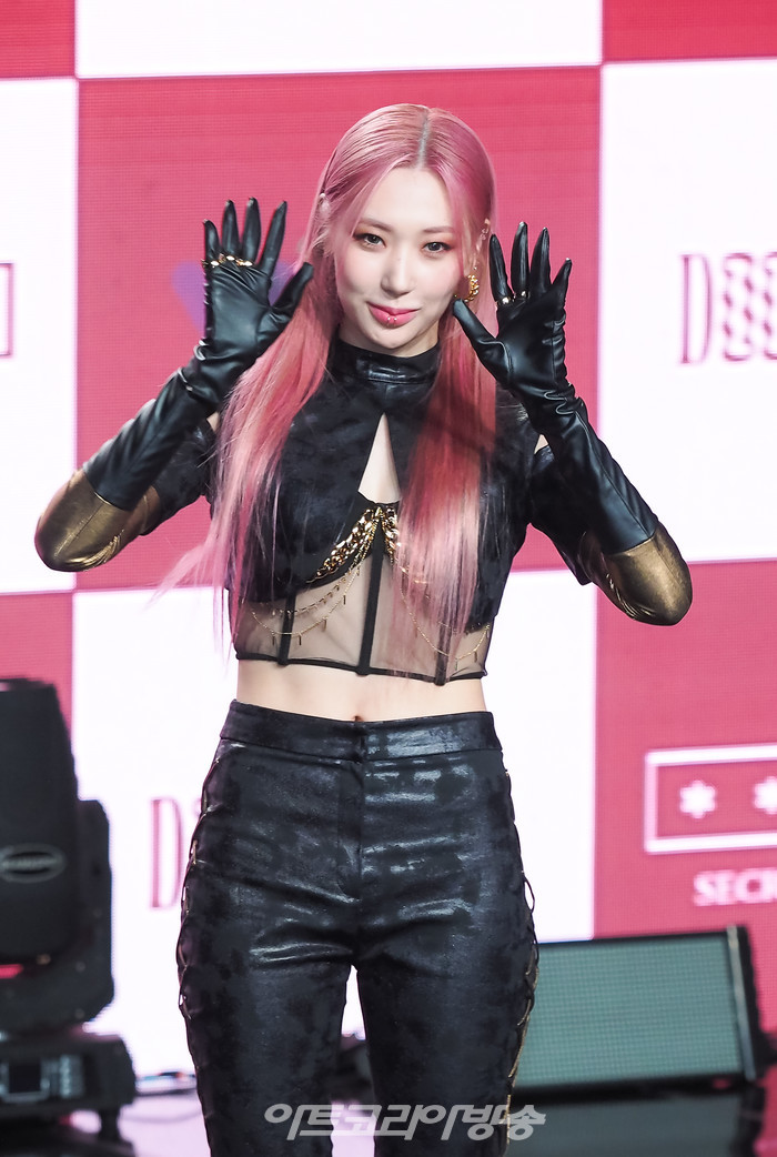 시크릿넘버 'DOOMCHITA' 쇼케이스(진희) 2022.06.08 사진 ⓒ아트코리아방송 이용선 기자