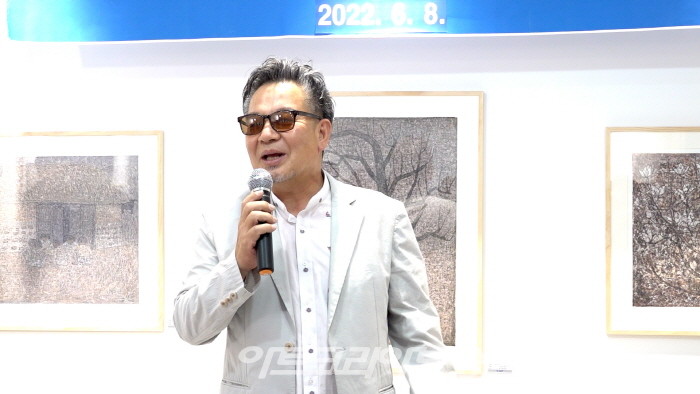 왕렬 교수 격려사