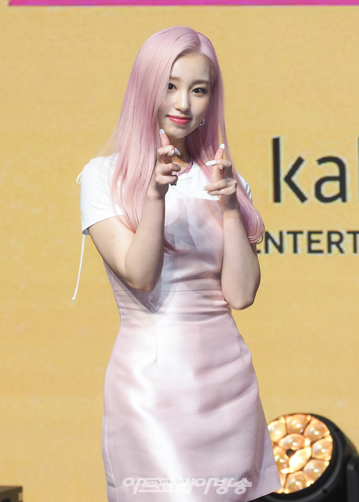 '우아!(woo!ah!)' 미니 1집 '조이(JOY)' 발매 기념 쇼케이스(소라) 2022.06.9 사진 ⓒ아트코리아방송 이용선 기자