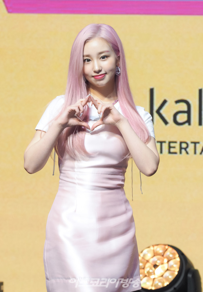 '우아!(woo!ah!)' 미니 1집 '조이(JOY)' 발매 기념 쇼케이스(소라) 2022.06.9 사진 ⓒ아트코리아방송 이용선 기자