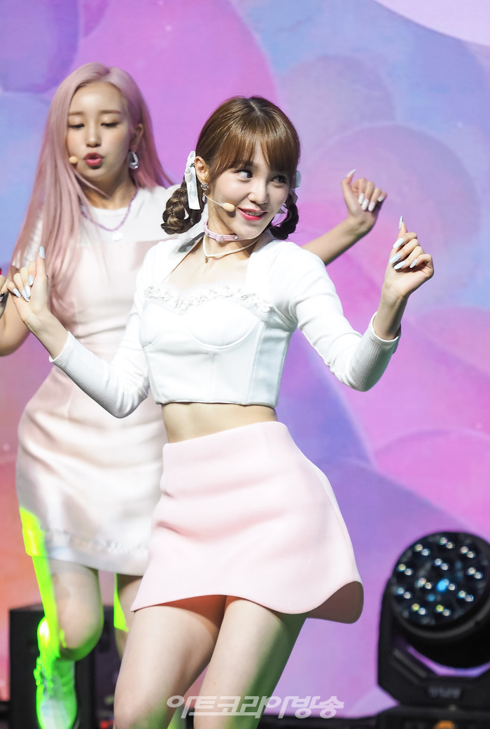 '우아!(woo!ah!)' 미니 1집 '조이(JOY)' 발매 기념 쇼케이스(소라, 나나) 2022.06.09 사진 ⓒ아트코리아방송 이용선 기자