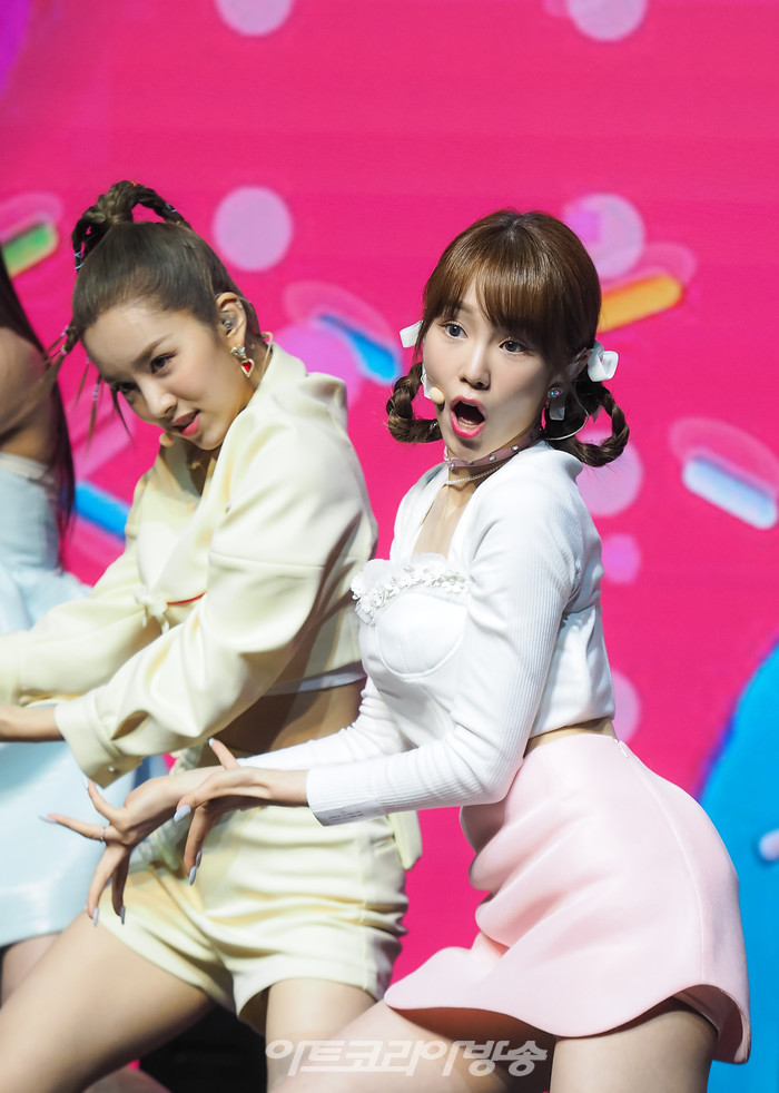 '우아!(woo!ah!)' 미니 1집 '조이(JOY)' 발매 기념 쇼케이스(루시, 나나) 2022.06.09 사진 ⓒ아트코리아방송 이용선 기자