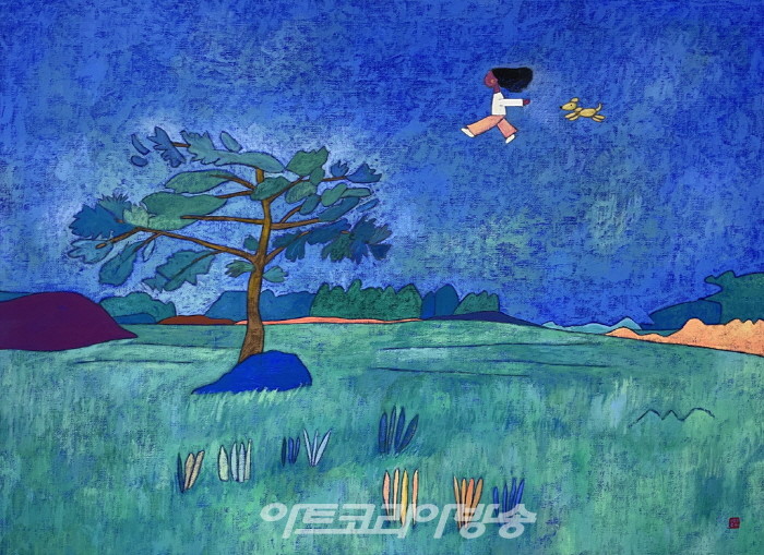 서양화가 정일모, 아름다운 인연들의 이야기 '자유의 문'