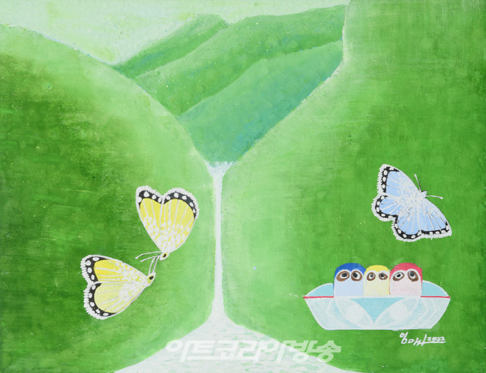 한국화가 임미자, 풍요로운 삶을 위한 'festival'