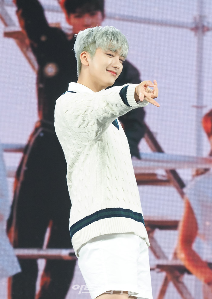 오메가엑스(OMEGA X) 첫 정규 앨범 '낙서(樂서) : Story Written in Music' 발매 기념 쇼케이스(세빈) 2022.06.15 사진 ⓒ아트코리아방송 이용선 기자