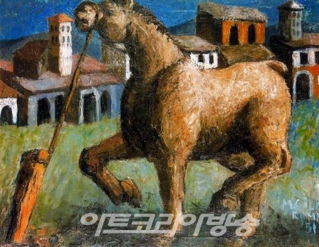 스페인 화가 ILDEFONSO Manuel Gil의 인물화