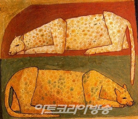 스페인 화가 ILDEFONSO Manuel Gil의 인물화