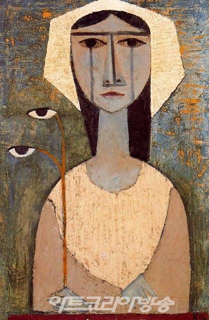 스페인 화가 ILDEFONSO Manuel Gil의 인물화