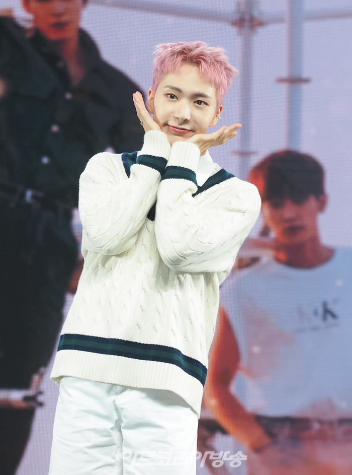 오메가엑스(OMEGA X) 첫 정규 앨범 '낙서(樂서) : Story Written in Music' 발매 기념 쇼케이스(케빈) 2022.06.15 사진 ⓒ아트코리아방송 이용선 기자