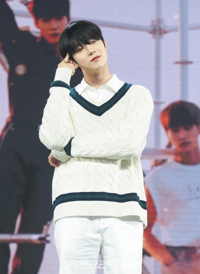 오메가엑스(OMEGA X) 첫 정규 앨범 '낙서(樂서) : Story Written in Music' 발매 기념 쇼케이스예찬) 2022.06.15 사진 ⓒ아트코리아방송 이용선 기자