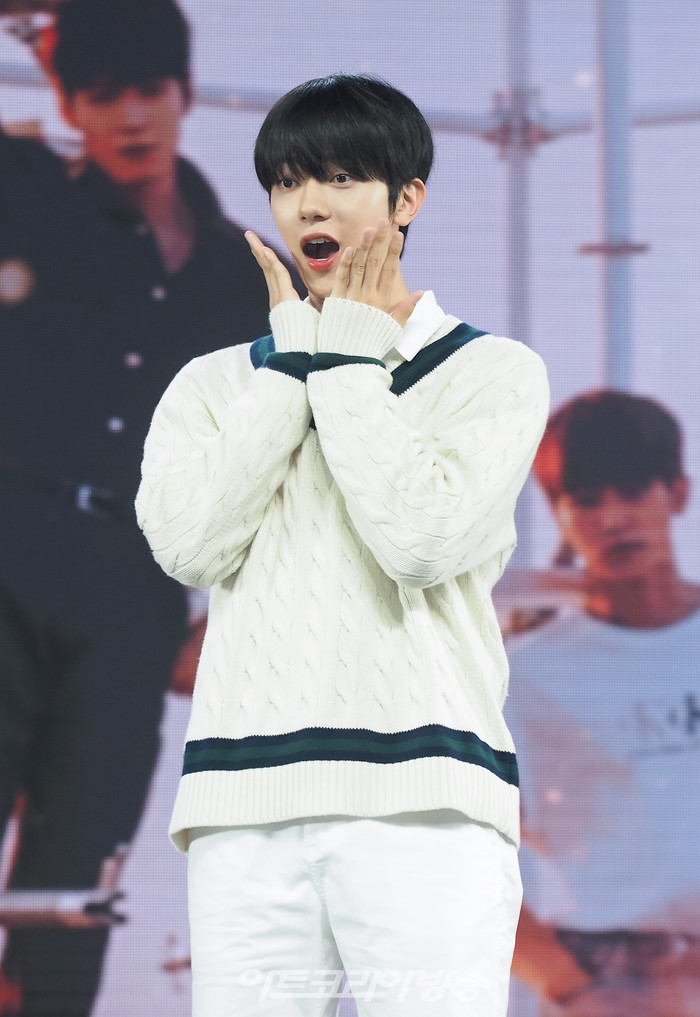 오메가엑스(OMEGA X) 첫 정규 앨범 '낙서(樂서) : Story Written in Music' 발매 기념 쇼케이스예찬) 2022.06.15 사진 ⓒ아트코리아방송 이용선 기자