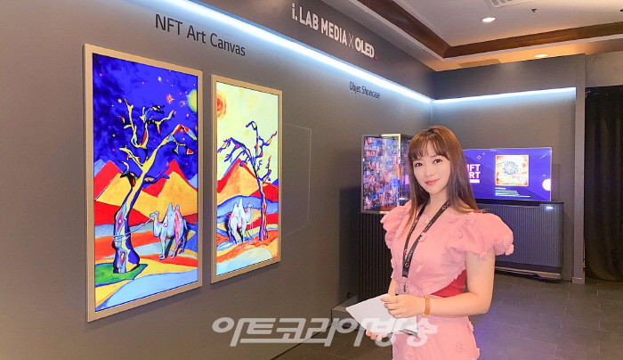 아티스트 윤송아, 갤러리다온 초대작가로 2022 뱅크아트페어 참여