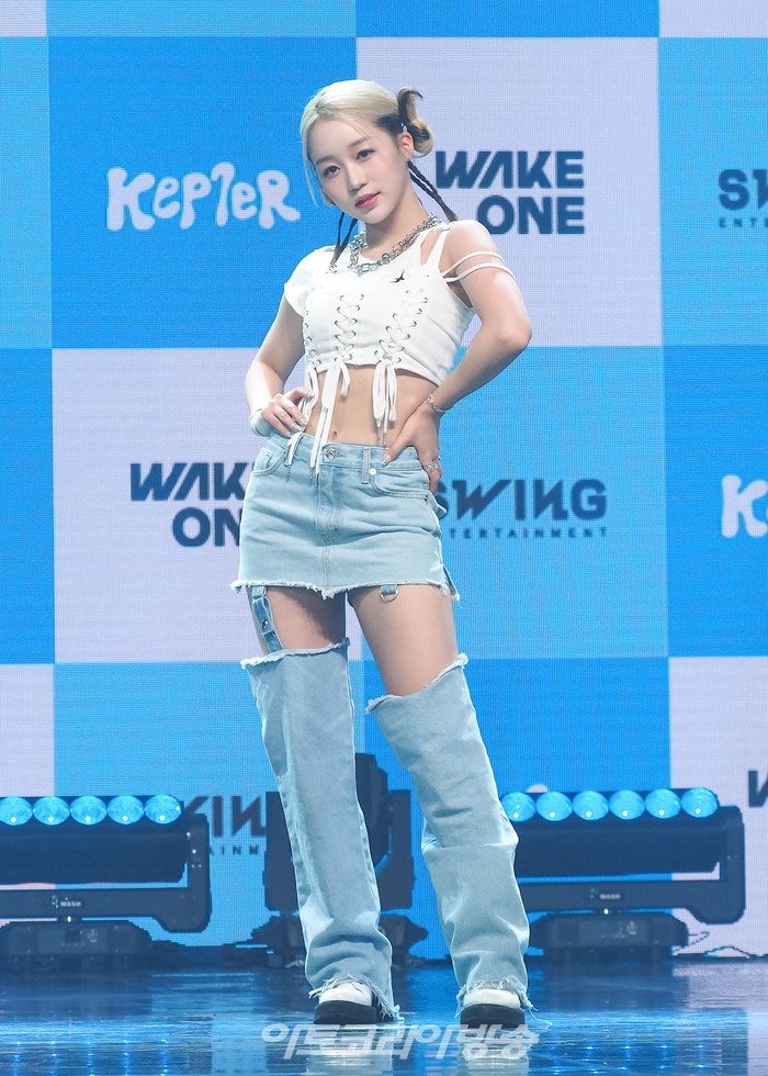 케플러 'DOUBLAST' 쇼케이스(히카루) 2022.06.20 사진 ⓒ아트코리아방송 이용선 기자