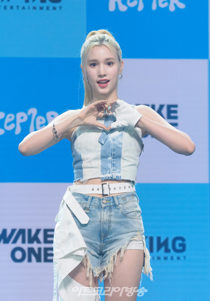 케플러 'DOUBLAST' 쇼케이스(휴닝바히에) 2022.06.20 사진 ⓒ아트코리아방송 이용선 기자