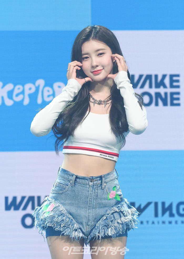 케플러 'DOUBLAST' 쇼케이스(김다연) 2022.06.20 사진 ⓒ아트코리아방송 이용선 기자