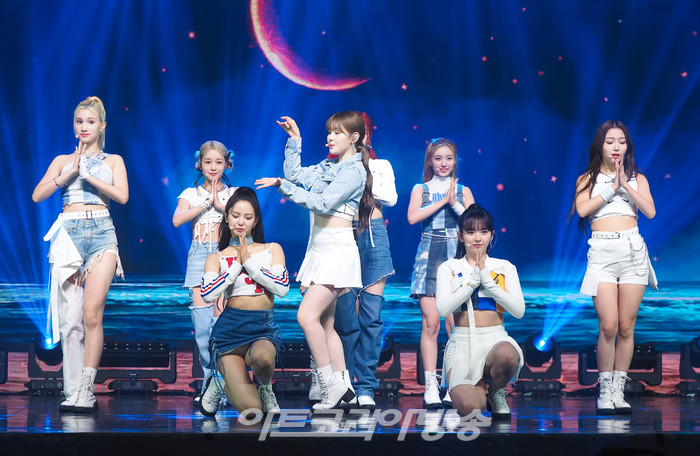 케플러 'DOUBLAST' 쇼케이스(히카루, 강예서, 김다연, 샤오팅, 김채현, 최유진, 휴닝바히에, 서영은, 마시로) 2022.06.20 사진 ⓒ아트코리아방송 이용선 기자