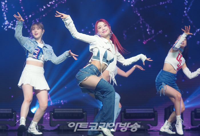 케플러 'DOUBLAST' 쇼케이스(김다연, 샤오팅) 2022.06.20 사진 ⓒ아트코리아방송 이용선 기자