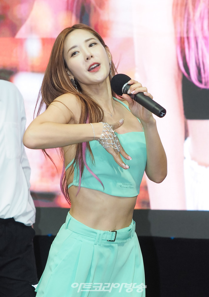 채은정 '위후후후' 쇼케이스. 2022.06.23 사진 ⓒ아트코리아방송 이용선 기자​