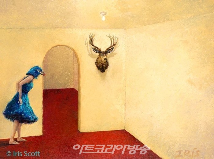 손가락 터치 그림 / Iris Scott