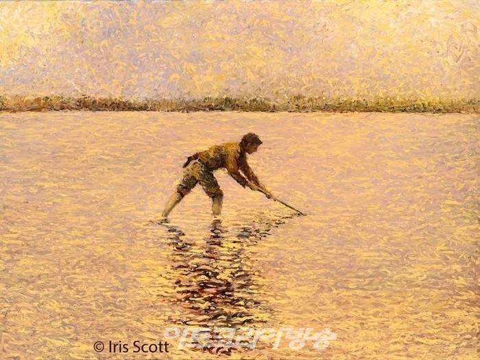 손가락 터치 그림 / Iris Scott