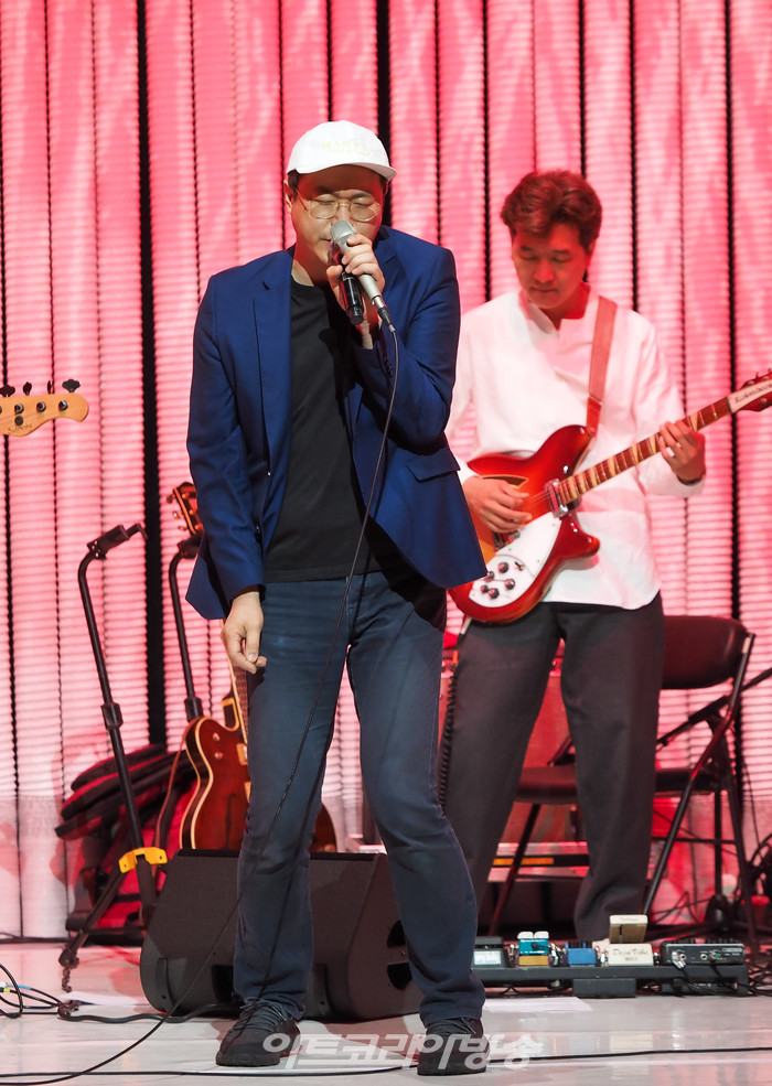 세종문화회관 컨템퍼러리 시즌 '싱크 넥스트 22' 공식 개막작 '은미와 영규와 현진' 프레스콜(어어부 밴드, 백현진) 2022.06.30 사진 ⓒ아트코리아방송 이용선 기자​