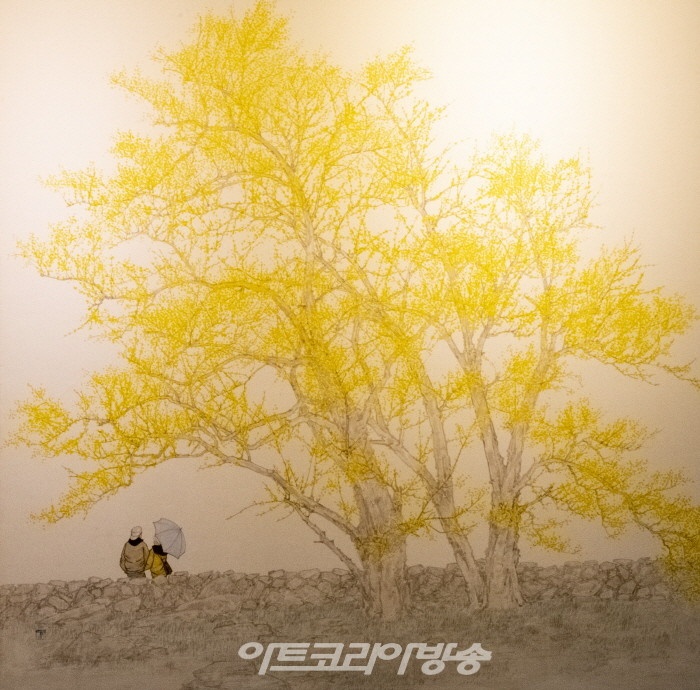 임태규 흐린풍경-둔천