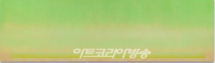 첸로 빙 . 무제 , 2020, Acrylic on canvas, 90x300 cm, 사진제공 공근혜갤러리2