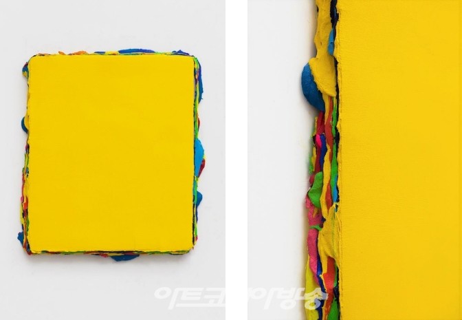 마슈칭. 《 untitledHG 02 》 ,72X80cm acrylic 2022, 사진제공 공근혜갤러리