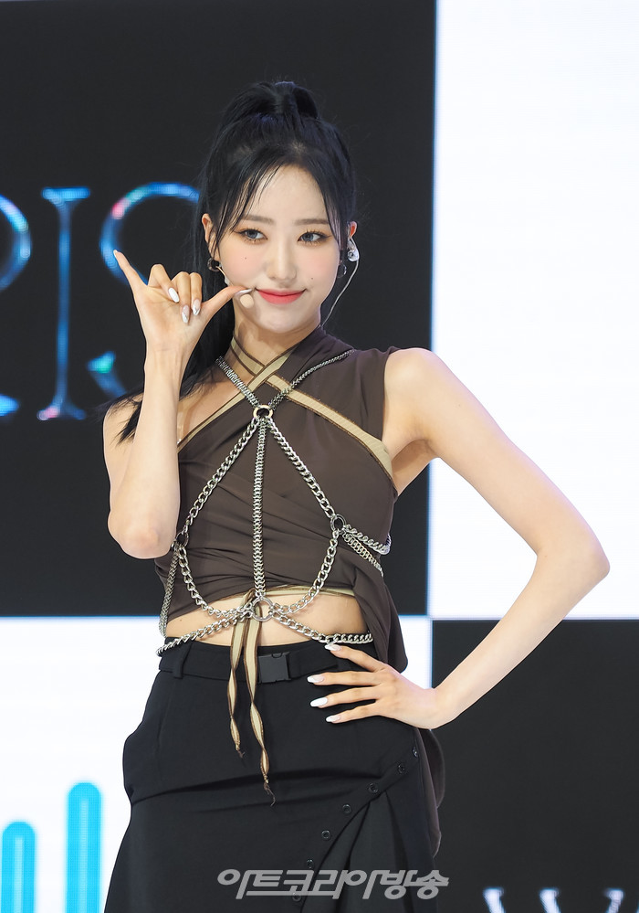 아이리스(IRRIS) 첫 번째 미니앨범 '워너 노'(WANNA KNOW) 발매 기념 쇼케이스(리브) 2022.07.06 사진 ⓒ아트코리아방송 이용선 기자​