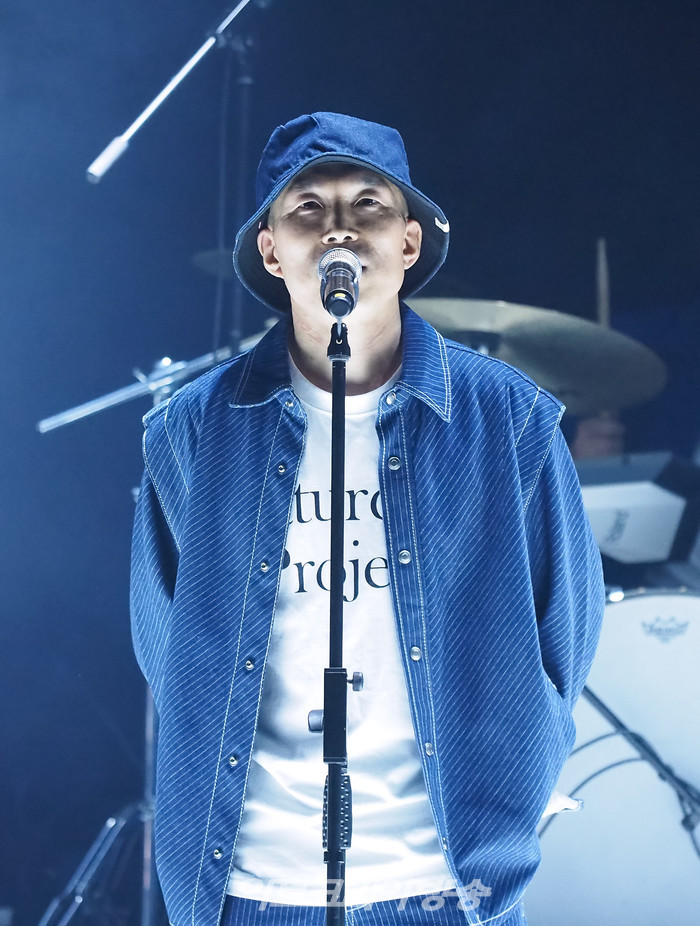 싱크 넥스트 22 이날치 '토끼, 자라, 호랑이, 독수리, 용왕' 리허설. 2022.07.20 사진  ⓒ아트코리아방송 이용선 기자​