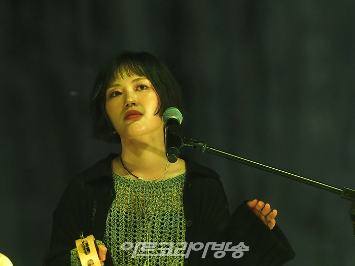 싱크 넥스트 22 이날치 '토끼, 자라, 호랑이, 독수리, 용왕' 리허설. 2022.07.20 사진  ⓒ아트코리아방송 이용선 기자​