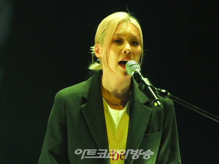 싱크 넥스트 22 이날치 '토끼, 자라, 호랑이, 독수리, 용왕' 리허설. 2022.07.20 사진  ⓒ아트코리아방송 이용선 기자​