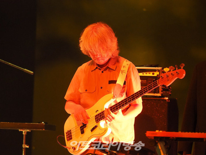 싱크 넥스트 22 이날치 '토끼, 자라, 호랑이, 독수리, 용왕' 리허설. 2022.07.20 사진  ⓒ아트코리아방송 이용선 기자​