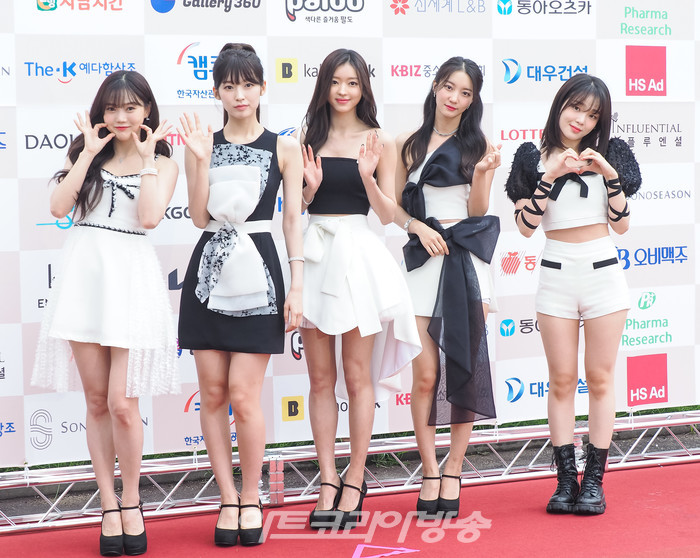 '2022 MTN 방송광고 페스티벌' 시상식(효정, 아린, 유아, 유빈, 승희) 2022.07.21 사진 ⓒ아트코리아방송 이용선 기자​