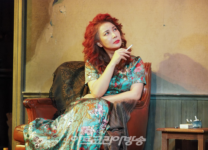 연극 '빈센트 리버' 프레스콜(아니타 역 정재은) 2022.07.26 사진 ⓒ아트코리아방송 이용선 기자​