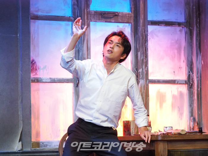 연극 '빈센트 리버' 프레스콜(데이비 역 강승호) 2022.07.26 사진 ⓒ아트코리아방송 이용선 기자​