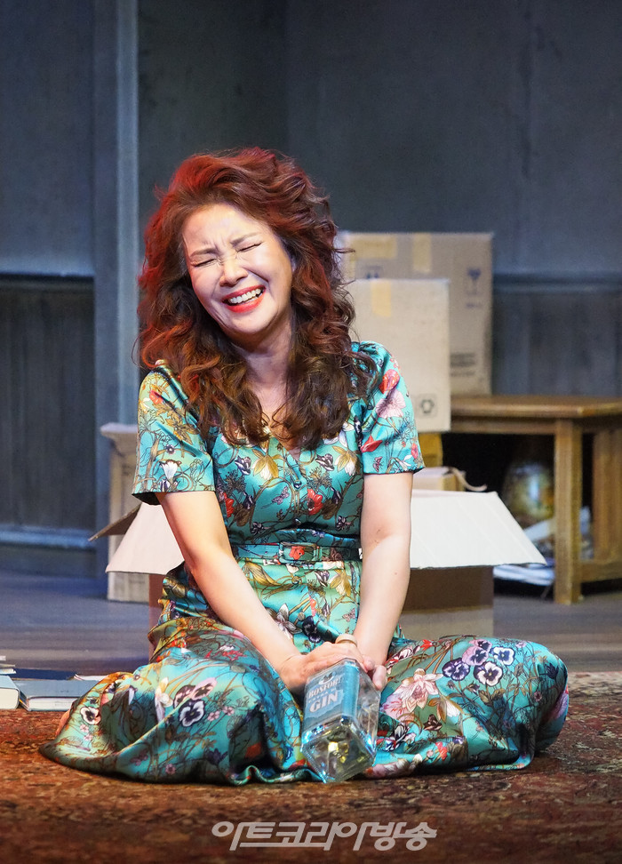 연극 '빈센트 리버' 프레스콜(아니타 역 정재은) 2022.07.26 사진 ⓒ아트코리아방송 이용선 기자​