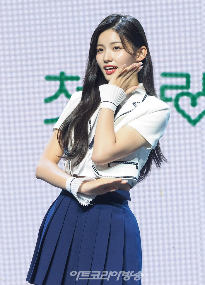 첫사랑(CSR) 첫 번째 미니앨범 'Sequence : 7272(시퀀스 : 7272)' 발매 기념 쇼케이스(수아) 2022.07.27 사진 ⓒ아트코리아방송 이용선 기자​