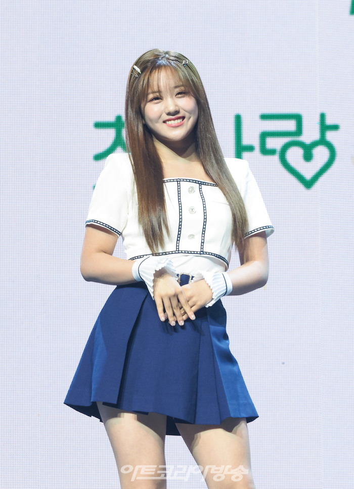 첫사랑(CSR) 첫 번째 미니앨범 'Sequence : 7272(시퀀스 : 7272)' 발매 기념 쇼케이스(유나) 2022.07.27 사진 ⓒ아트코리아방송 이용선 기자​