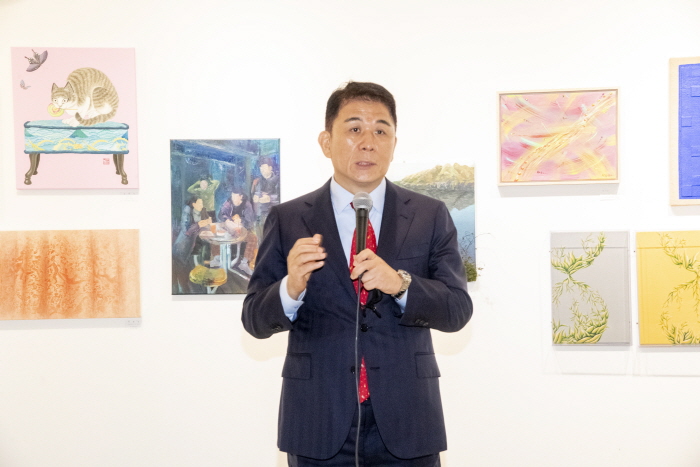 한국전업미술가협회 '2022 KPAM' 대한민국미술제 개최-이호종 경제자문메세나 위원장의 축사