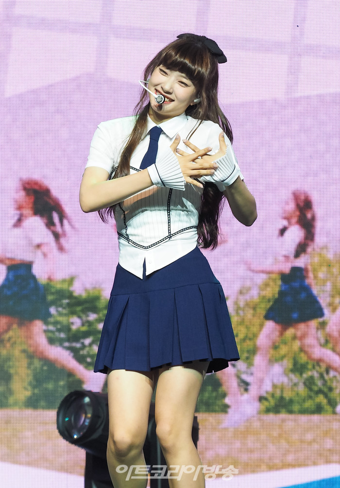 첫사랑(CSR) 첫 번째 미니앨범 'Sequence : 7272(시퀀스 : 7272)' 발매 기념 쇼케이스(금희) 2022.07.27 사진 ⓒ아트코리아방송 이용선 기자​