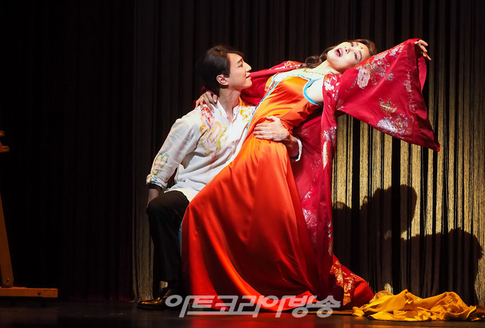 뮤지컬 '마타하리' 프레스콜(마타하리 역 옥주현) 사진 ⓒ아트코리아방송 DB